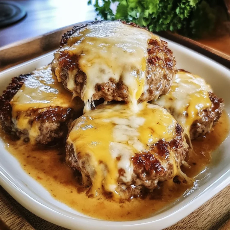 Cheesy Baked Meat Patties 30 Minutes Perfect Delicious