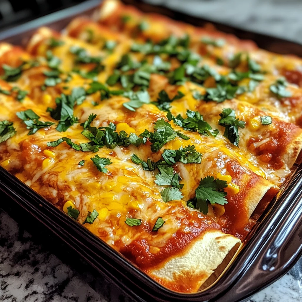 Chicken Enchiladas 8 Ingredients Easy Delicious