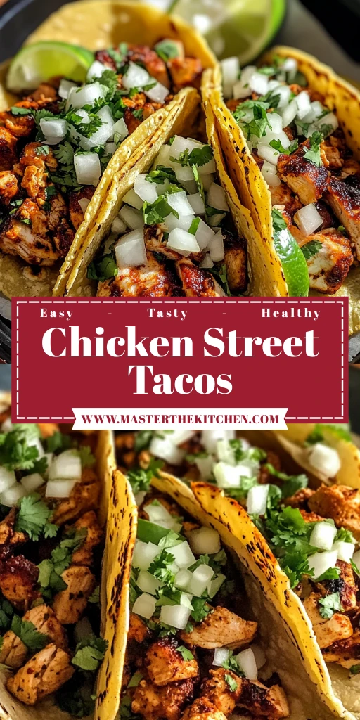 Chicken Street Tacos 4 Servings Perfectly Delicious