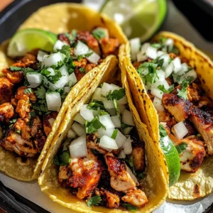 Chicken Street Tacos 4 Servings Perfectly Delicious