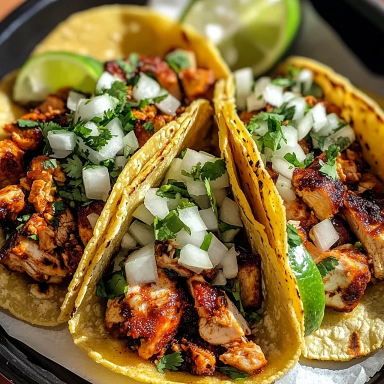 Chicken Street Tacos 4 Servings Perfectly Delicious