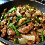 Chinese Beef and Onion Stir Fry 30 Minutes Ultimate Delicious