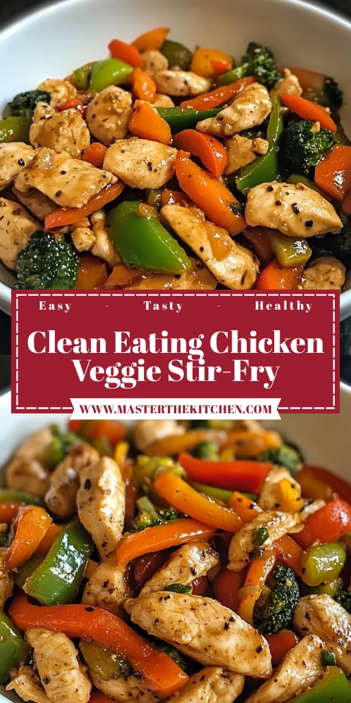 Clean Eating Chicken Veggie Stir-Fry 30 Minutes Easy Delicious