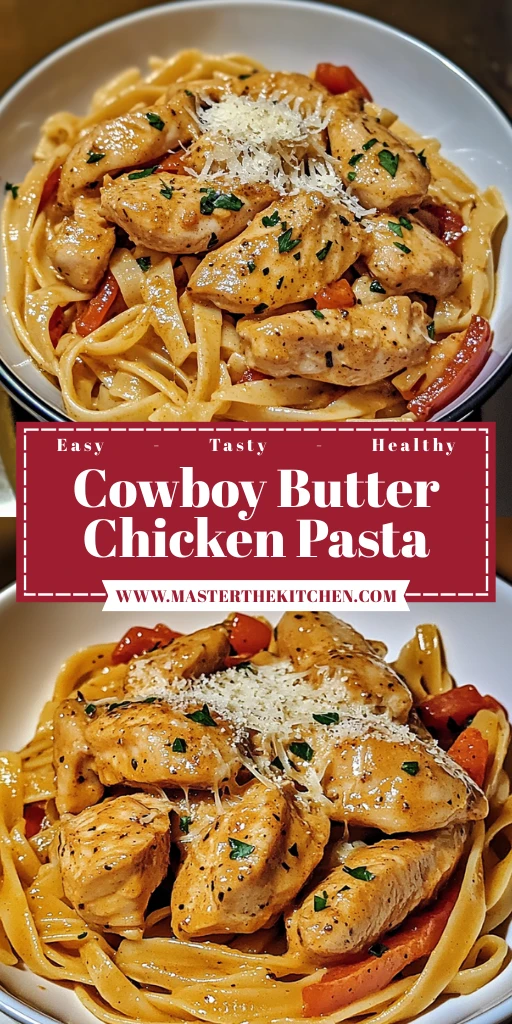 Cowboy Butter Chicken Pasta 30 Minutes Easy Delicious