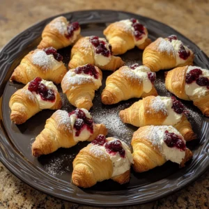 Cranberry Cream Cheese Crescent Bites 30 Minutes Easy Delicious