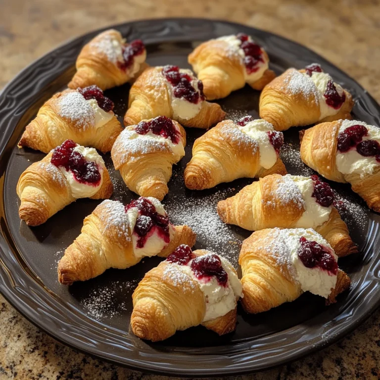 Cranberry Cream Cheese Crescent Bites 30 Minutes Easy Delicious
