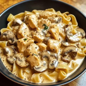 Creamy Chicken Stroganoff 30 Minutes Easy Delicious