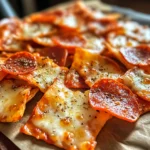 Crispy Pizza Chips 8 Minutes Easy Delicious