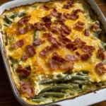 Decadent Cheesy Bacon Green Bean Casserole 30 Minutes Ultimate Delicious