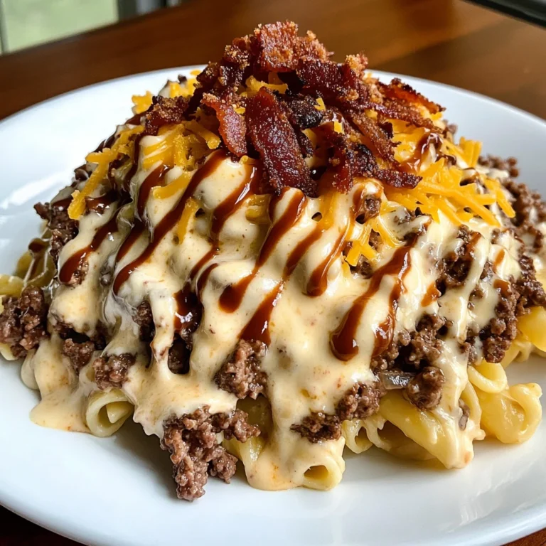 Deep-Fried BBQ Bacon Cheeseburger Alfredo Pasta 30 Minutes Ultimate Delicious