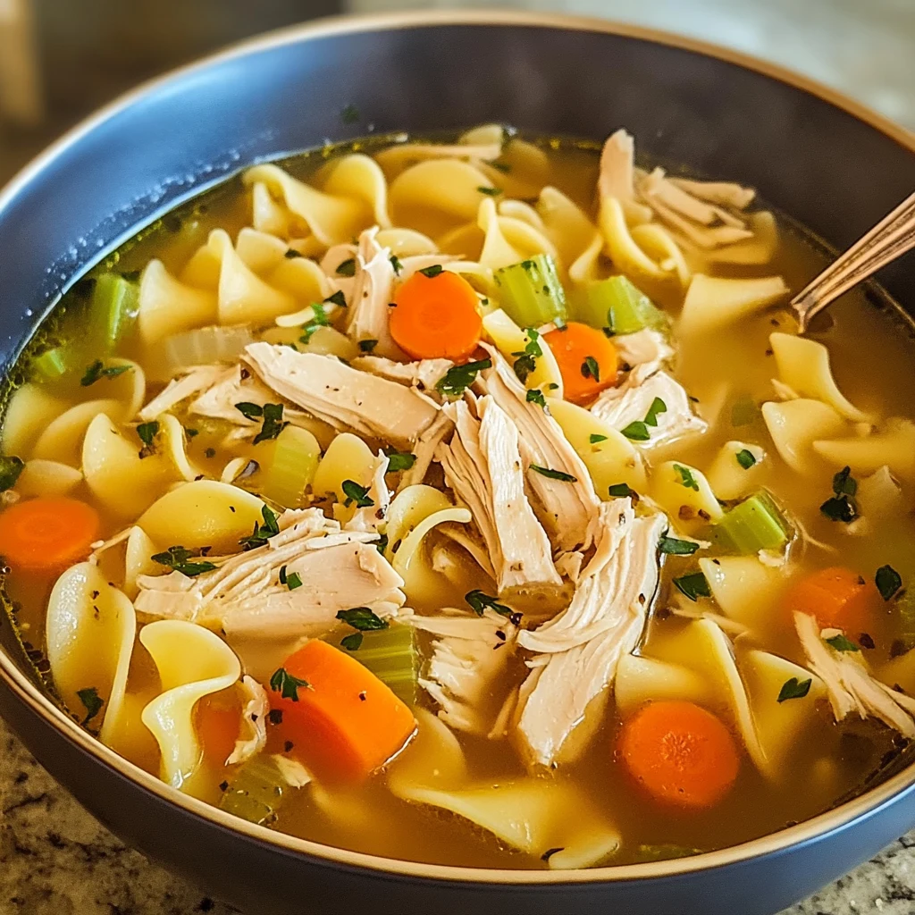 Make Easy Chicken Noodle Soup in Just 6 Simple Steps! 4 Easy Chicken Noodle Soup 6 Steps Ultimate Delicious
