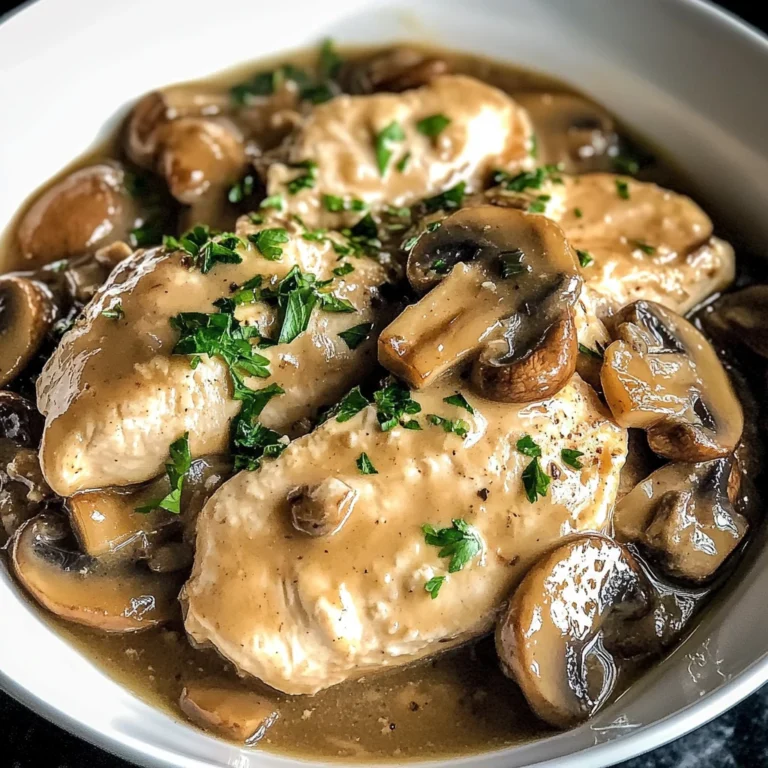 Easy Crockpot Chicken Marsala 4 Ingredients Ultimate Delicious