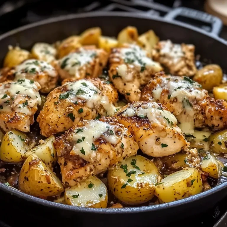 Garlic Parmesan Chicken and Potatoes 30 Minutes Easy Delicious