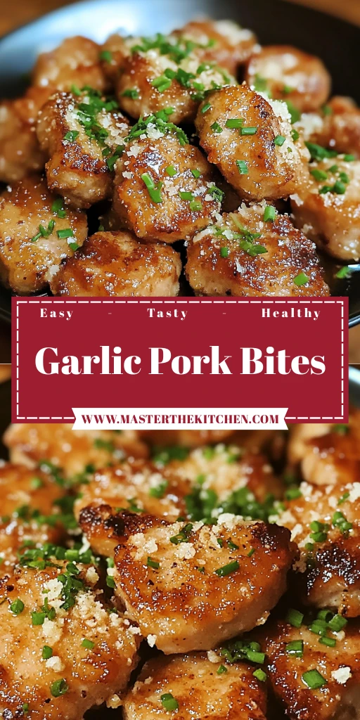 Garlic Pork Bites 30 Minutes Ultimate Delicious
