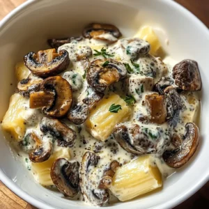 Gorgonzola Truffle Cream with Mushrooms 4 Servings Delicious