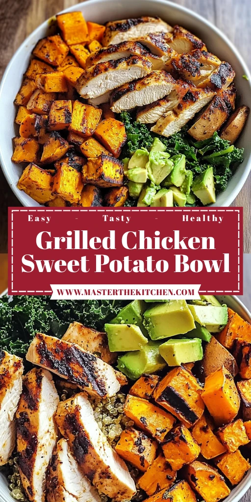 Grilled Chicken Sweet Potato Bowl 30 Minutes Easy Delicious