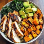 Grilled Chicken Sweet Potato Bowl 30 Minutes Easy Delicious