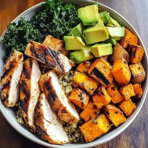 Grilled Chicken Sweet Potato Bowl 30 Minutes Easy Delicious