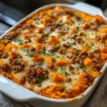 Ground Turkey Sweet Potato Bake 30 Minutes Easy Delicious
