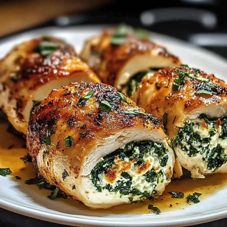 Herbed Ricotta Stuffed Chicken Rolls 30 Minutes Easy Delicious