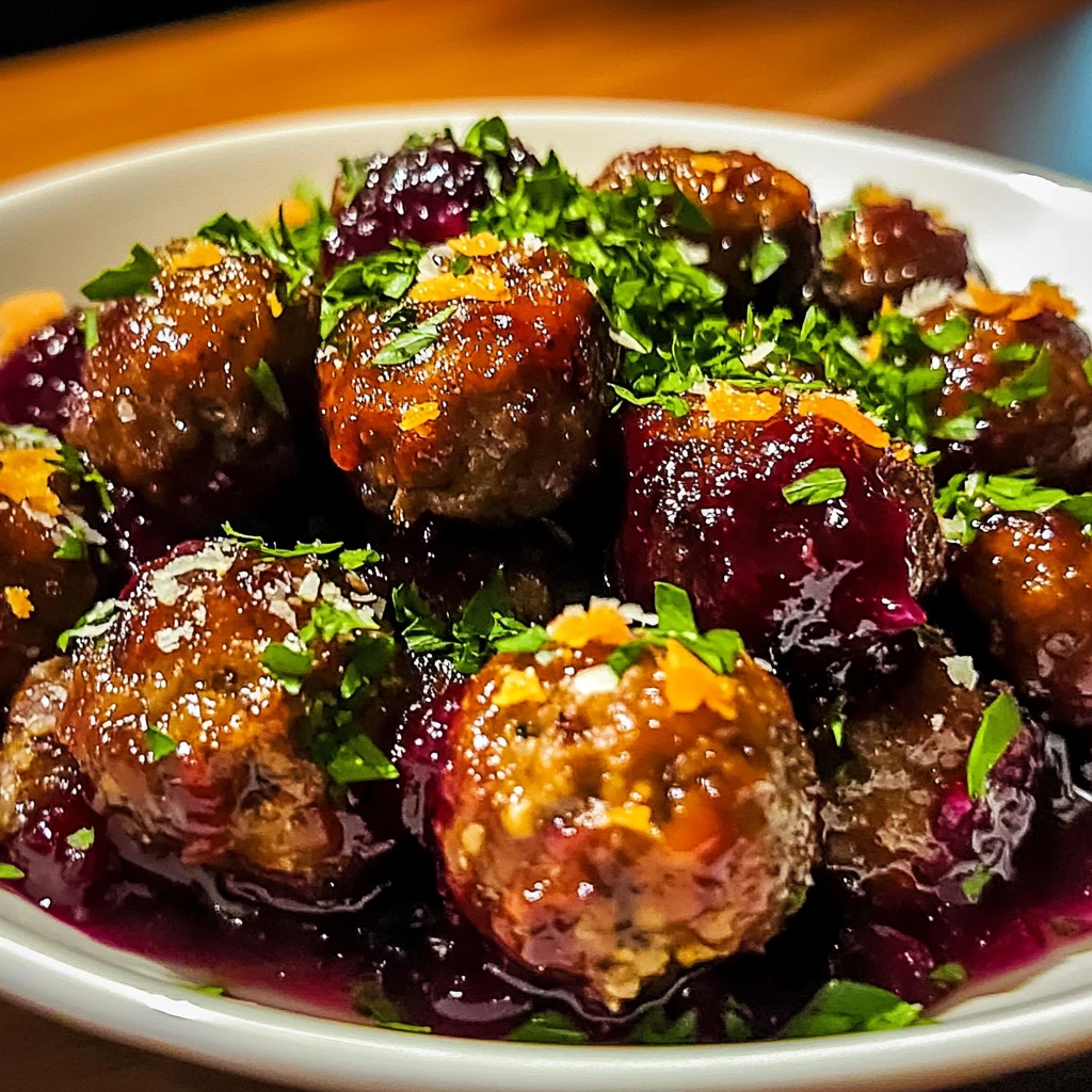 Holiday Cranberry Orange Meatballs 30 Minutes Perfect Delicious