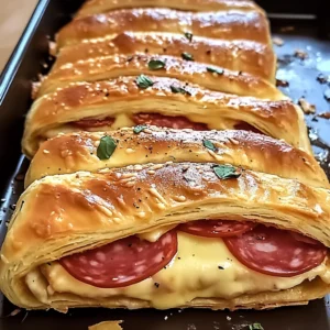 Italian Crescent Roll Sandwich Bake 30 Minutes Easy Delicious