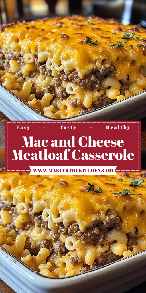 Mac and Cheese Meatloaf Casserole 30 Minutes Ultimate Delicious
