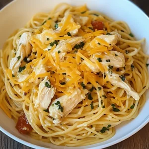 Monterey Chicken Spaghetti 30 Minutes Easy Delicious