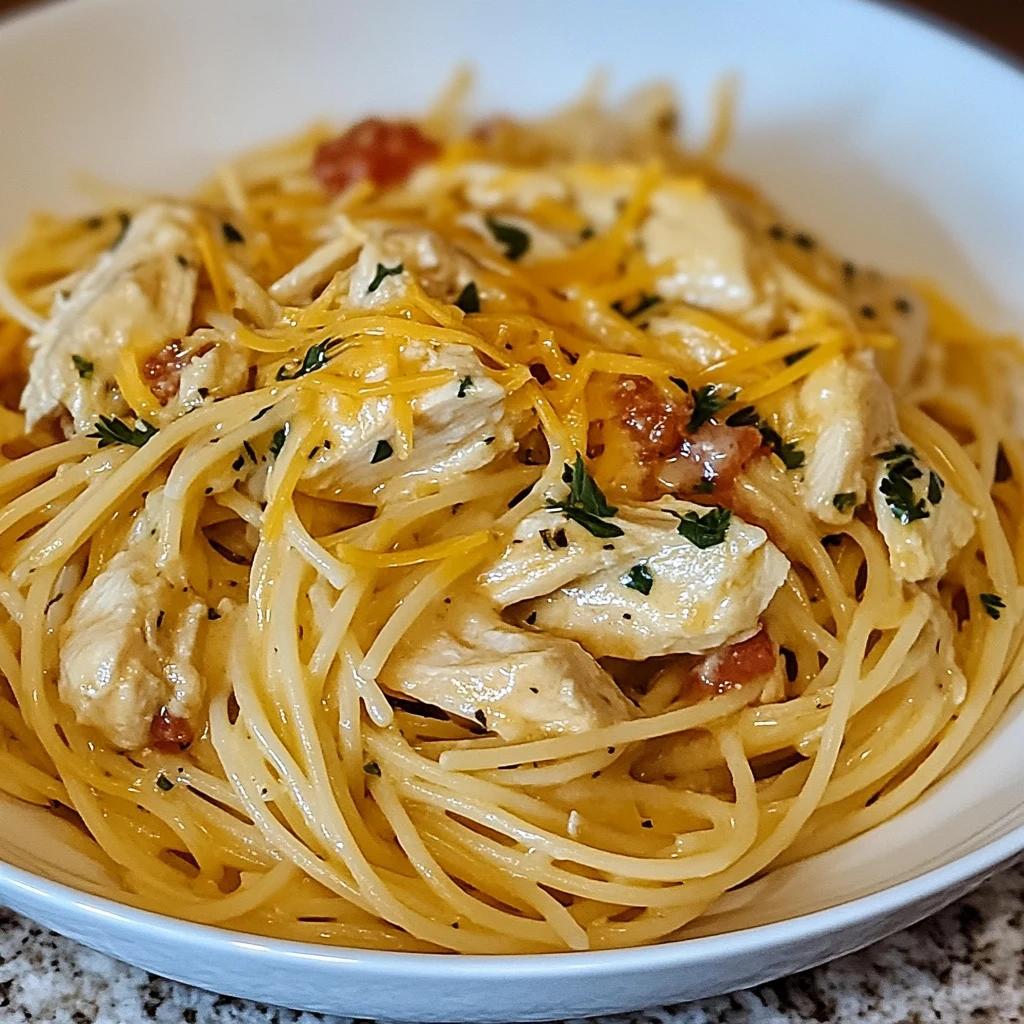 Savor the Flavor of Monterey Chicken Spaghetti in Just 30 Minutes! 4 Monterey Chicken Spaghetti 30 Minutes Easy Delicious