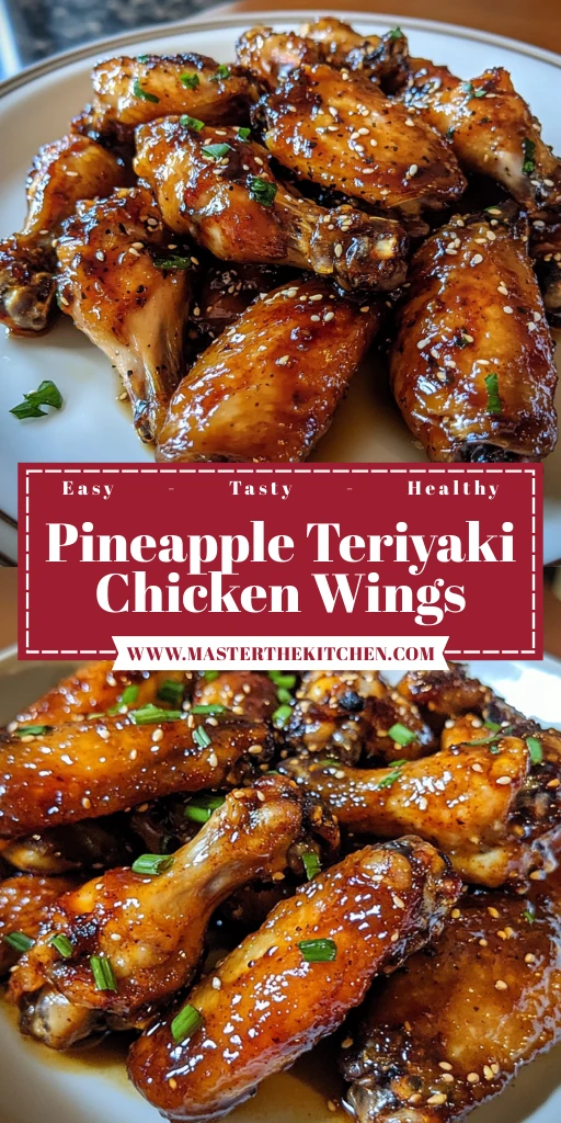 Pineapple Teriyaki Chicken Wings 30 Minutes Easy Delicious