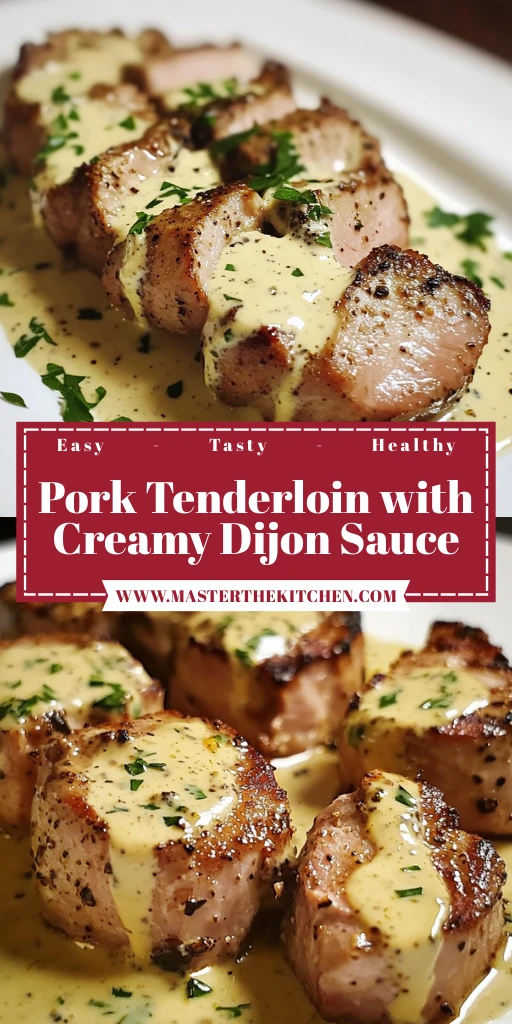 Create the Perfect Pork Tenderloin with Creamy Dijon Sauce Today! 4 Pork Tenderloin with Creamy Dijon Sauce: 5 Steps to Amazing