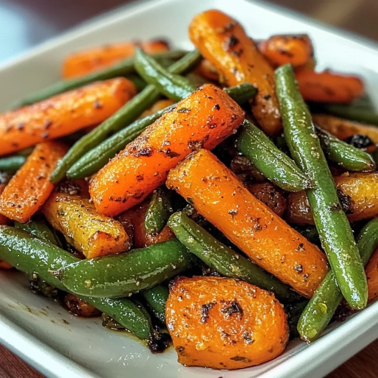 Roasted Carrots and Green Beans 25 Minutes Easy Delicious