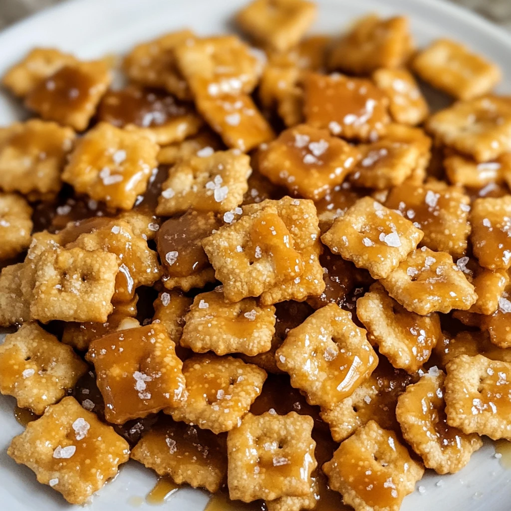 Salted Caramel Cracker Bites 10 Minutes Easy Delicious