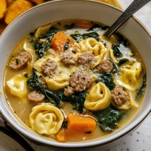 Sausage Tortellini Soup 30 Minutes Easy Delicious