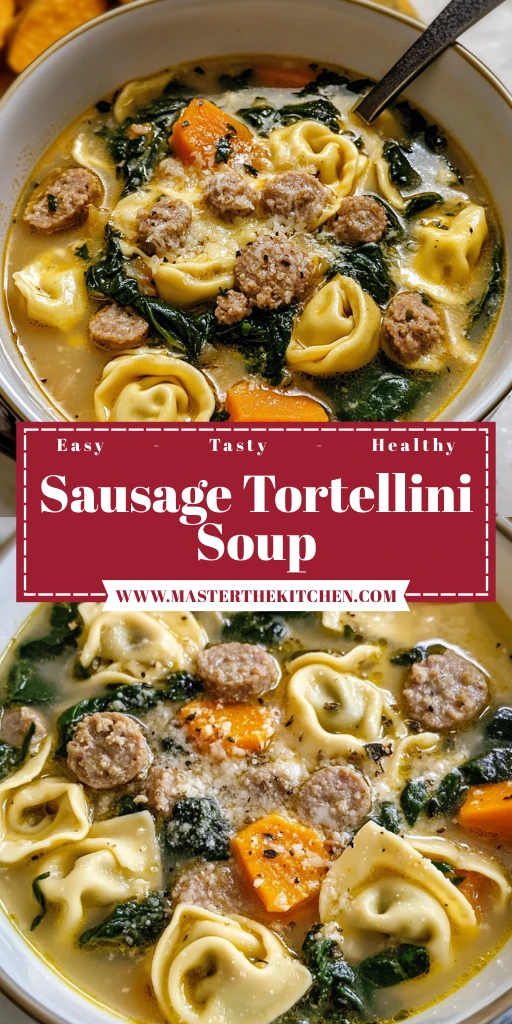 Sausage Tortellini Soup 30 Minutes Easy Delicious