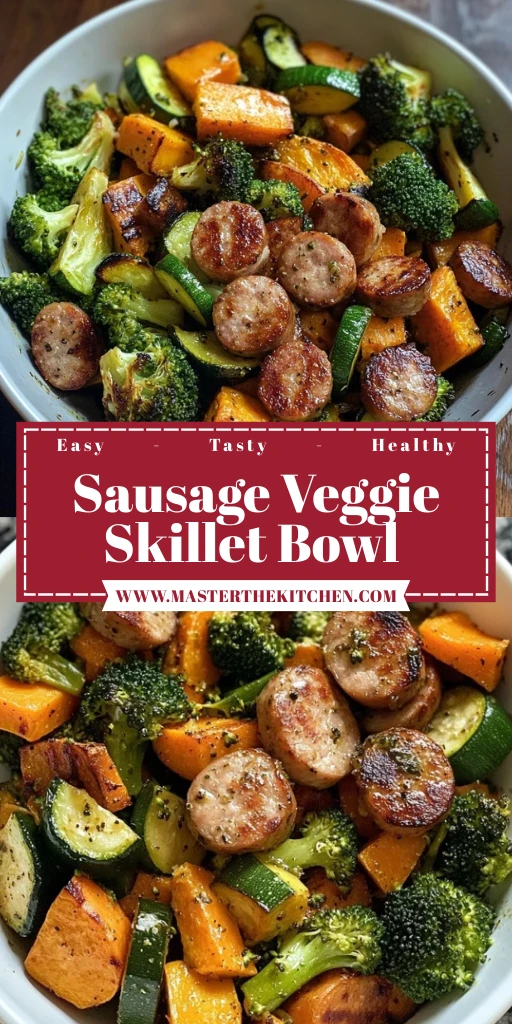 Whip Up a Tasty Sausage Veggie Skillet Bowl in Just 30 Minutes! 4 Sausage Veggie Skillet Bowl 30 Minutes Easy Delicious