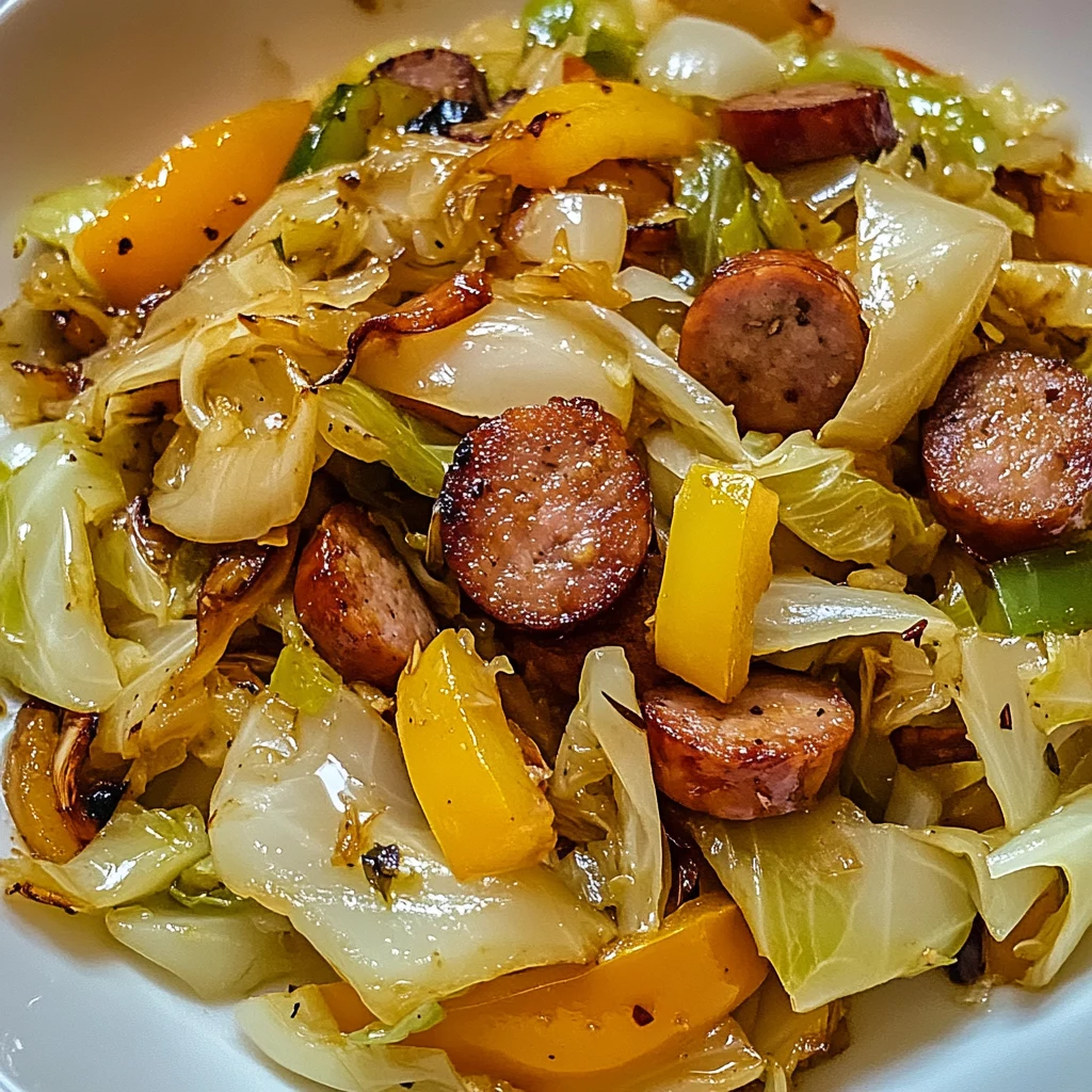 Enjoy a Quick and Delicious Sausage and Cabbage Stir Fry Recipe 4 Sausage and Cabbage Stir Fry 30 Minutes Quick Delicious