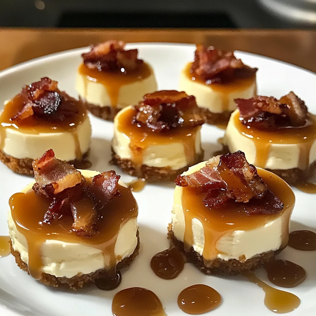 Discover the Irresistible Spicy Maple Bacon Cheesecake Bites Recipe 4 Spicy Maple Bacon Cheesecake Bites 4 Servings Amazing