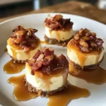 Spicy Maple Bacon Cheesecake Bites 4 Servings Amazing