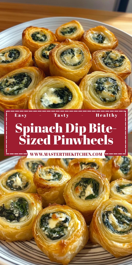 Make Irresistible Spinach Dip Bite-Sized Pinwheels Today! 4 Spinach Dip Bite-Sized Pinwheels 15 Minutes Easy Delicious