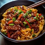 Sticky Beef Noodles 30 Minutes Ultimate Delicious