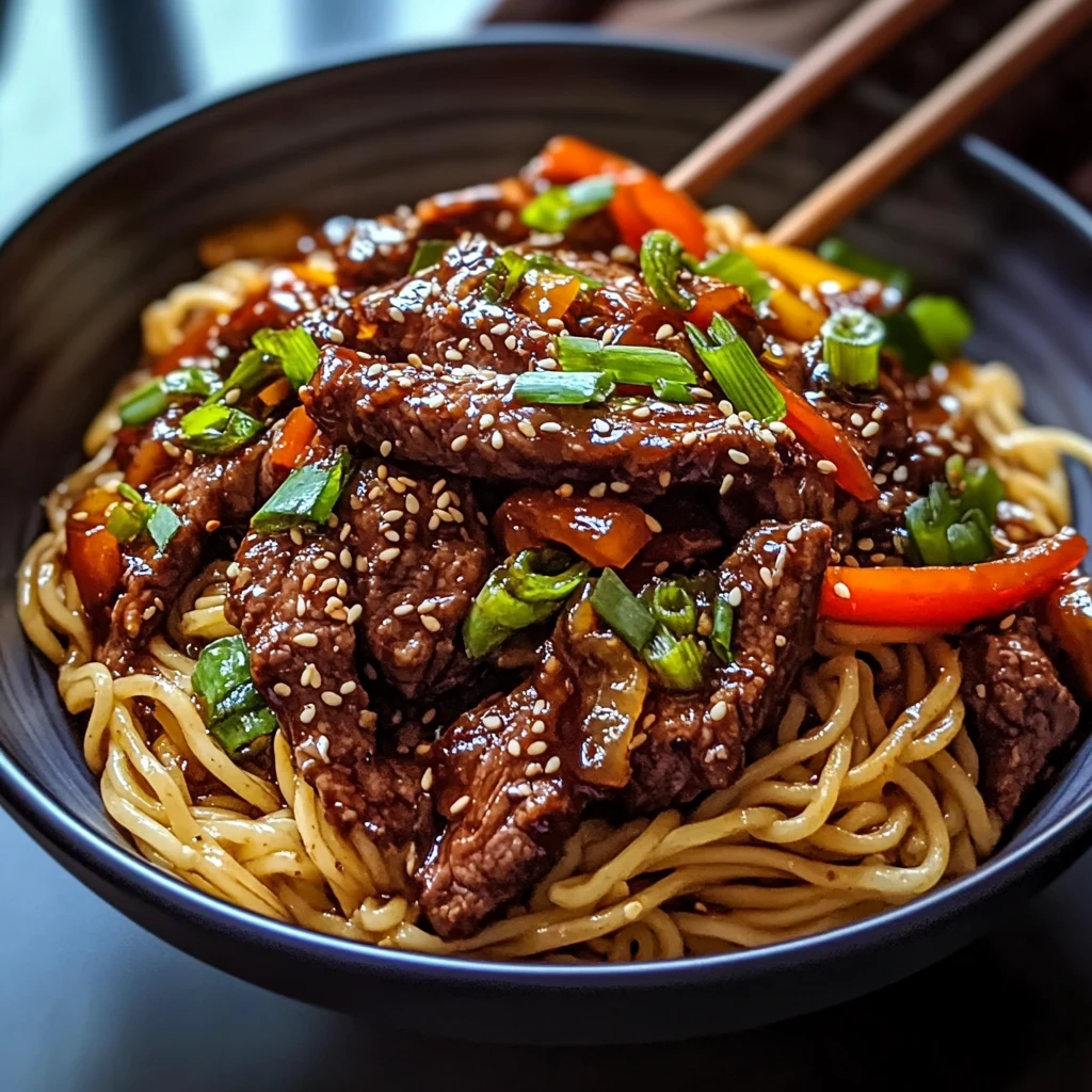Discover the Best Sticky Beef Noodles Recipe You’ll Love 4 Sticky Beef Noodles 30 Minutes Ultimate Delicious