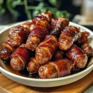 Sticky Pigs in Blankets 5 Steps Ultimate Delicious