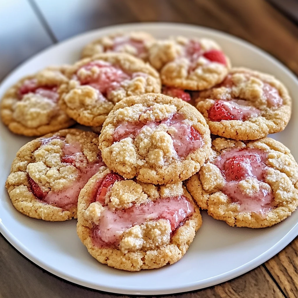 Strawberry Crunch Cookies 10 Ingredients Ultimate Delicious