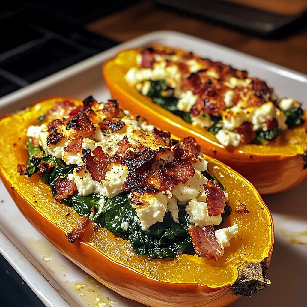 Create the Most Delicious Stuffed Butternut Squash Today! 4 Stuffed Butternut Squash 5 Steps Ultimate Delicious