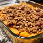 Sweet Potato Crunch Casserole 4 Servings Perfectly Delicious