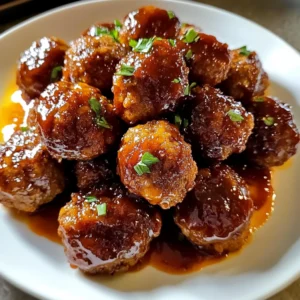 Whiskey Peach BBQ Meatballs 30 Minutes Easy Delicious
