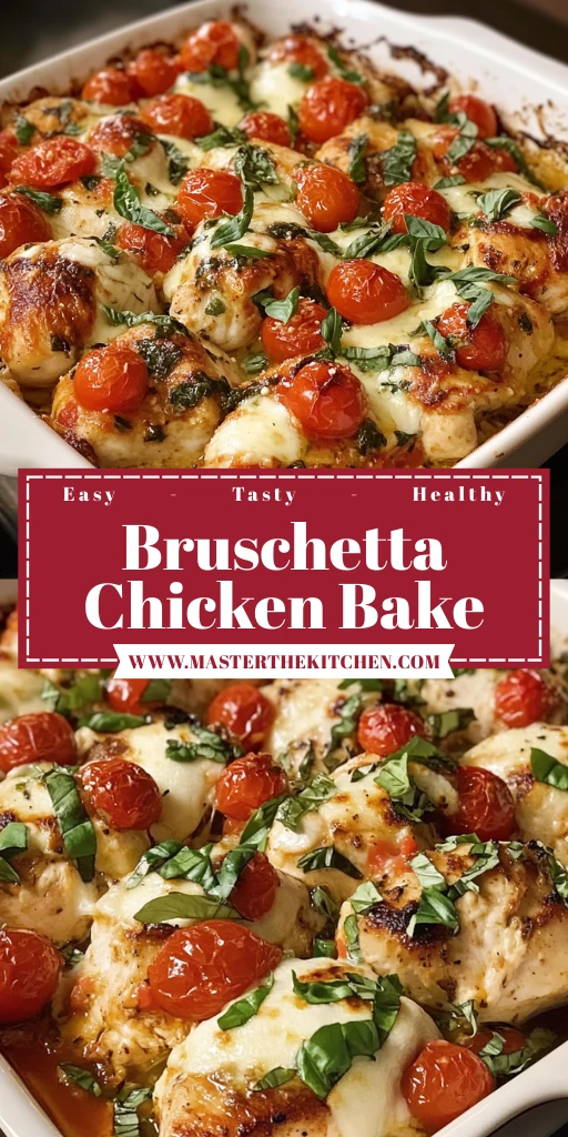 Bruschetta Chicken Bake 30 Minutes Ultimate Delicious