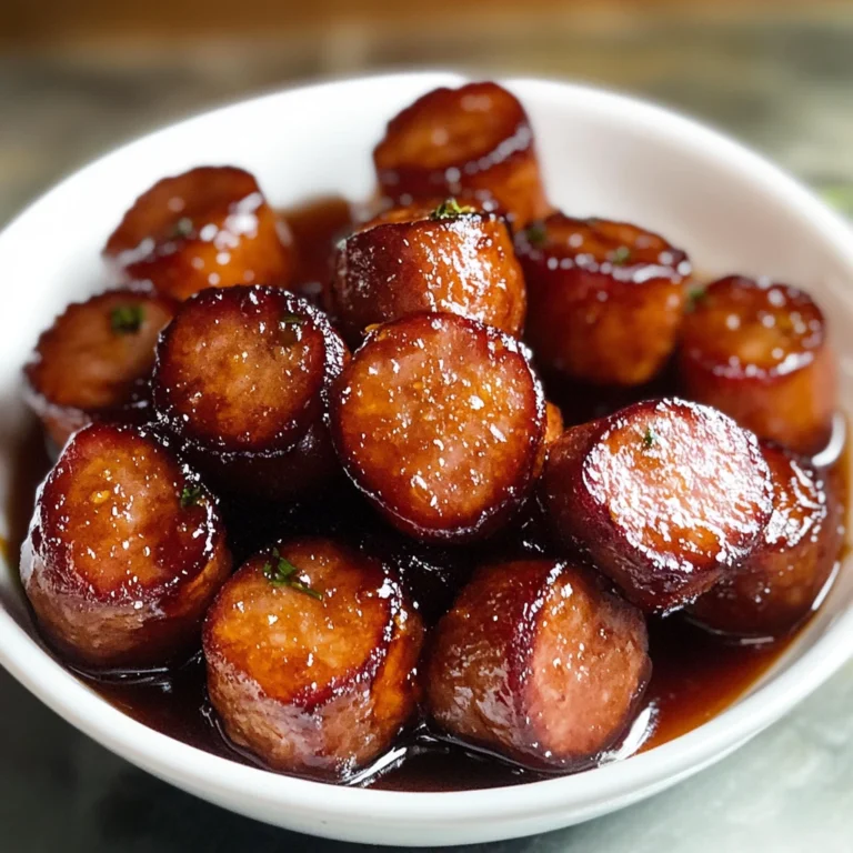 Candied Kielbasa Bites 30 Minutes Easy Delicious