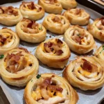Cheesy Bacon Chicken Pinwheels 12 Servings Easy Delicious